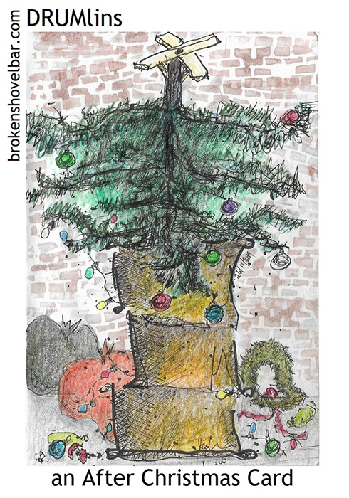 1000. an after Christmas card never used