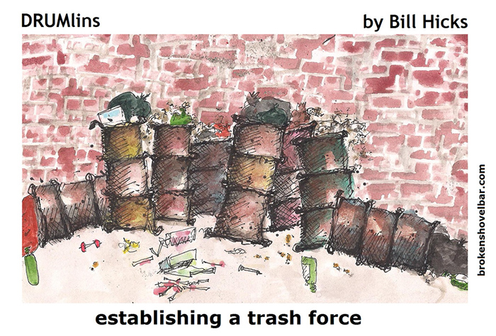 337. establishing a trash force