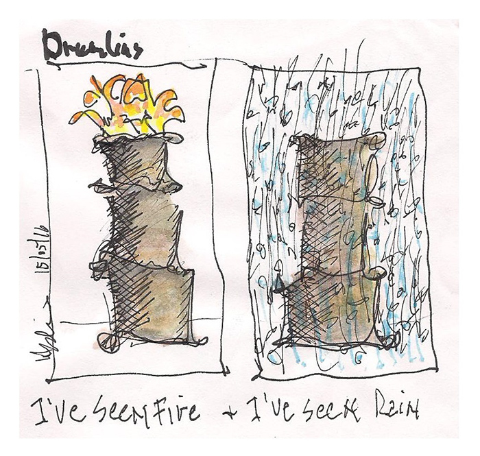 570. fire and rain