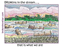 927. drumlins in the stream
