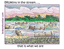 927. drumlins in the stream