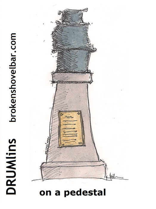 469. on a pedestal