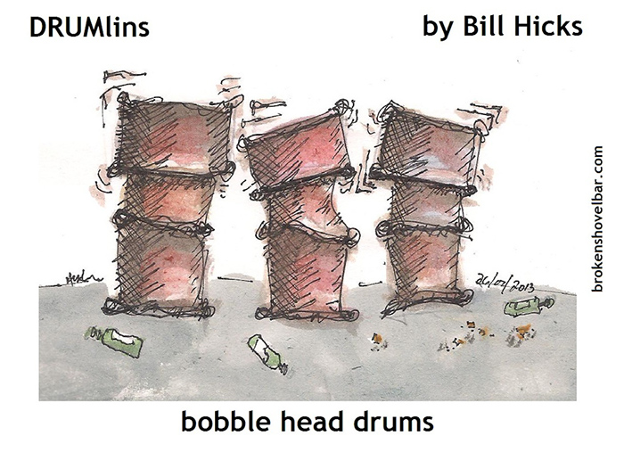 347. bobble head drums